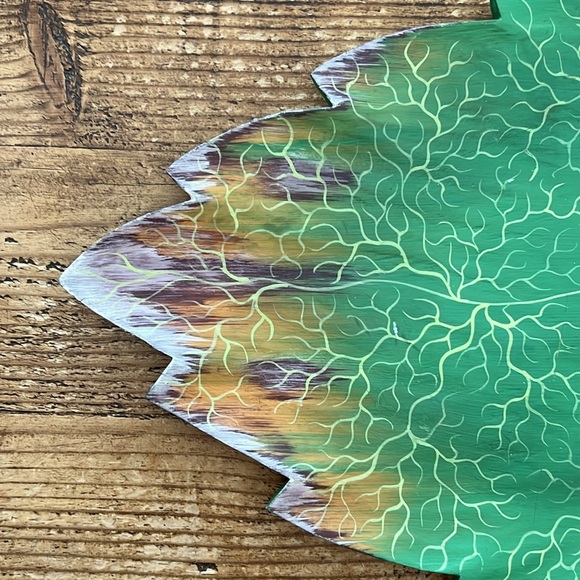 90’s VTG Hand painted Serving Platter - Picture 3 of 8